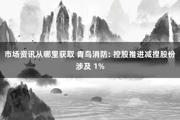 市场资讯从哪里获取 青鸟消防: 控股推进减捏股份涉及 1%